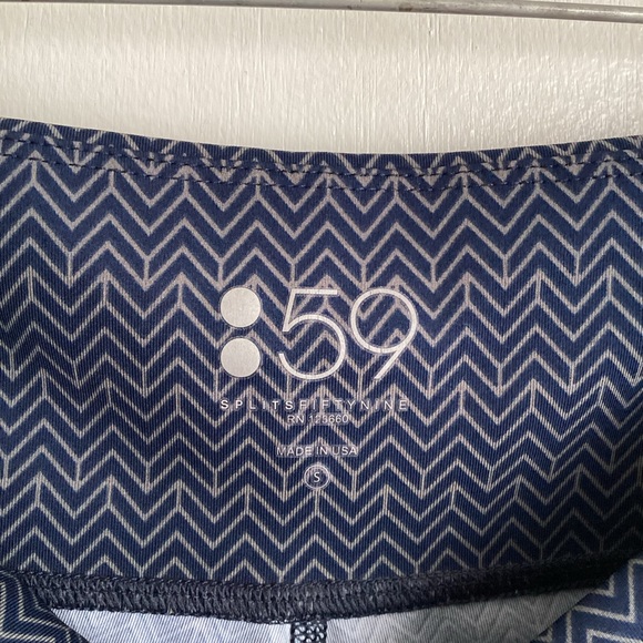 Splits59 Cropped Leggings size S navy/gray - Picture 3 of 5